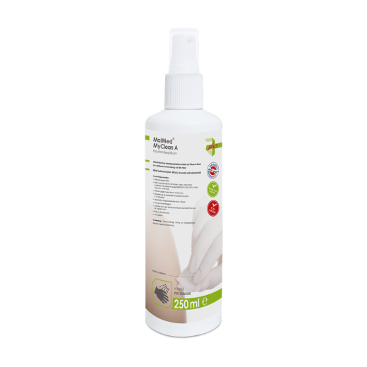 MaiMed® MyClean A - Hautdesinfektionsmittel | - 12 x 250 ml Sprühflasche