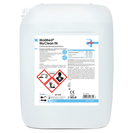 MaiMed® MyClean IN - Instrumentendesinfektion | - 10 Liter Kanister